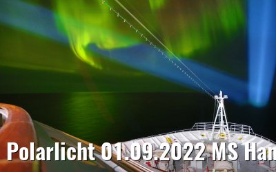 Polarlicht 01.09.2022 MS Hamburg Grönland