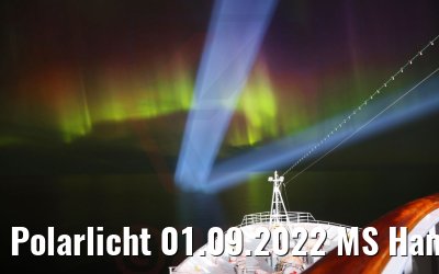Polarlicht 01.09.2022 MS Hamburg Grönland
