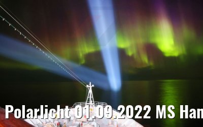 Polarlicht 01.09.2022 MS Hamburg Grönland