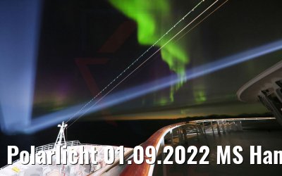 Polarlicht 01.09.2022 MS Hamburg Grönland