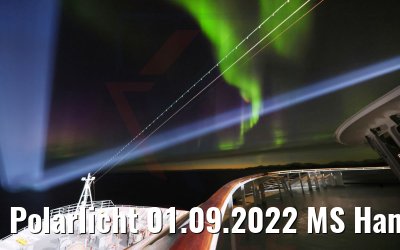 Polarlicht 01.09.2022 MS Hamburg Grönland