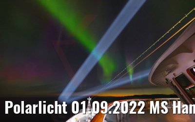 Polarlicht 01.09.2022 MS Hamburg Grönland