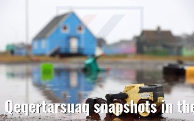 Qeqertarsuaq snapshots in the rain