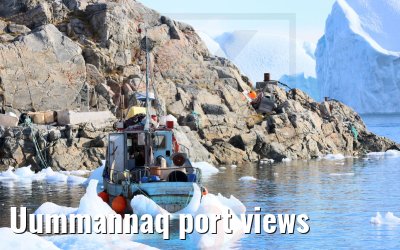Uummannaq port views