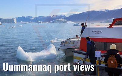 Uummannaq port views