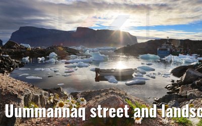 Uummannaq street and landscape impressions