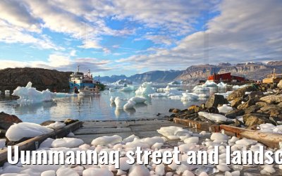Uummannaq street and landscape impressions