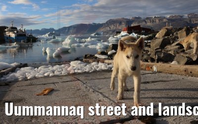 Uummannaq street and landscape impressions