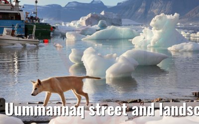 Uummannaq street and landscape impressions