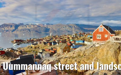 Uummannaq street and landscape impressions