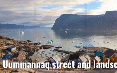 Uummannaq street and landscape impressions
