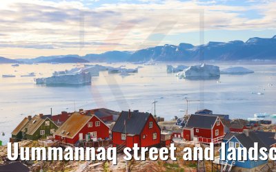 Uummannaq street and landscape impressions