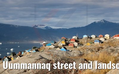 Uummannaq street and landscape impressions