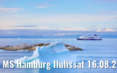 MS Hamburg Ilulissat 16.08.2024