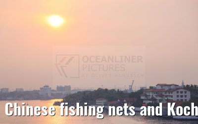 Chinese fishing nets and Kochi morning views 01.03.2024