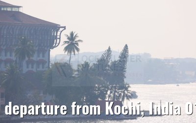 departure from Kochi, India 01.03.2024