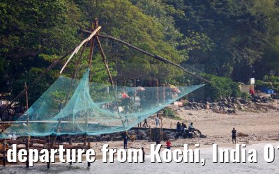 departure from Kochi, India 01.03.2024