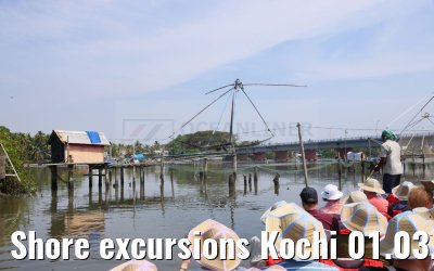 Shore excursions Kochi 01.03.2024