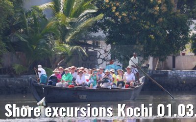 Shore excursions Kochi 01.03.2024