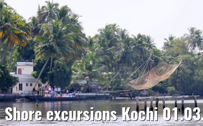 Shore excursions Kochi 01.03.2024