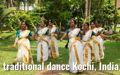 traditional dance Kochi, India 01.03.2024