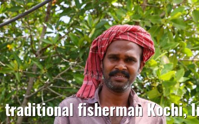 traditional fisherman Kochi, India 01.03.2024