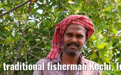 traditional fisherman Kochi, India 01.03.2024