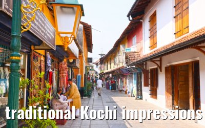 traditional Kochi impressions India 01.03.2024
