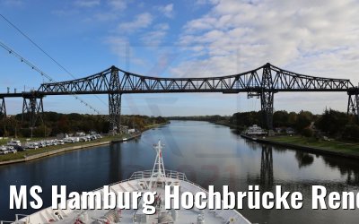 MS Hamburg Hochbrücke Rendsburg 13.10.2021