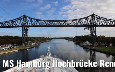 MS Hamburg Hochbrücke Rendsburg 13.10.2021