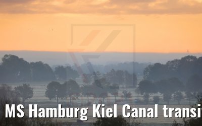 MS Hamburg Kiel Canal transit 13.10.2021