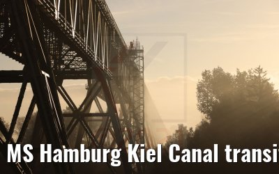 MS Hamburg Kiel Canal transit 13.10.2021