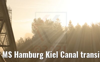 MS Hamburg Kiel Canal transit 13.10.2021