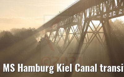 MS Hamburg Kiel Canal transit 13.10.2021