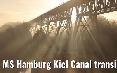 MS Hamburg Kiel Canal transit 13.10.2021