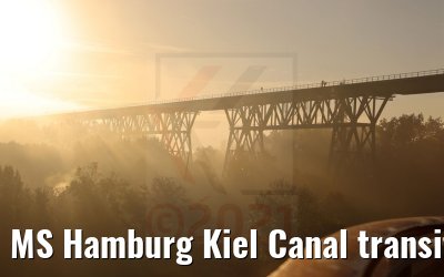 MS Hamburg Kiel Canal transit 13.10.2021