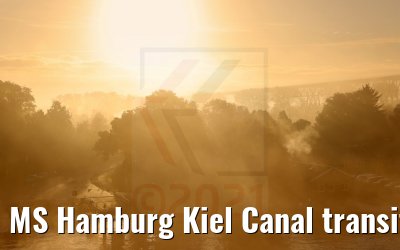 MS Hamburg Kiel Canal transit 13.10.2021