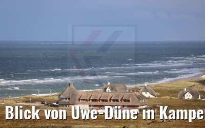 Blick von Uwe-Düne in Kampen auf Sylt 12.10.2021