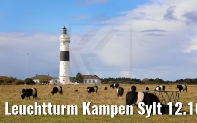 Leuchtturm Kampen Sylt 12.10.2021