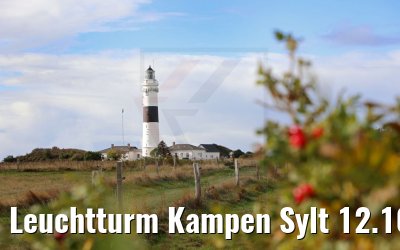 Leuchtturm Kampen Sylt 12.10.2021