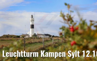 Leuchtturm Kampen Sylt 12.10.2021