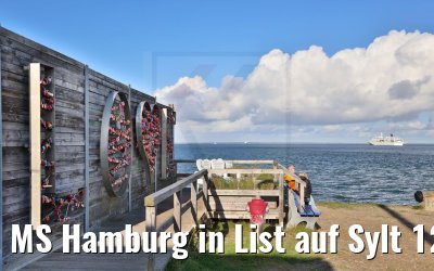 MS Hamburg in List auf Sylt 12.10.2021