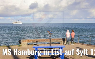 MS Hamburg in List auf Sylt 12.10.2021