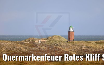 Quermarkenfeuer Rotes Kliff Sylt 12.10.2021