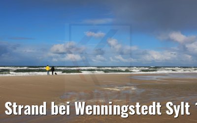 Strand bei Wenningstedt Sylt 12.10.2021