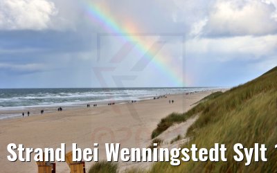Strand bei Wenningstedt Sylt 12.10.2021