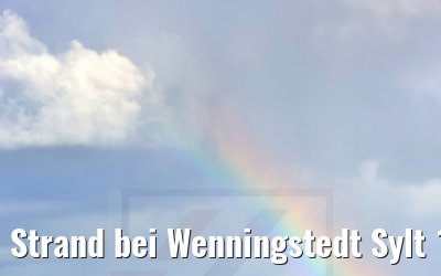 Strand bei Wenningstedt Sylt 12.10.2021