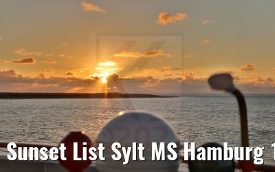 Sunset List Sylt MS Hamburg 12.10.2021