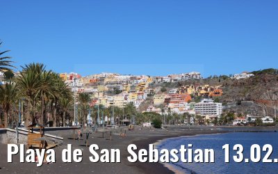 Playa de San Sebastian 13.02.2025