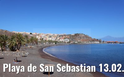 Playa de San Sebastian 13.02.2025